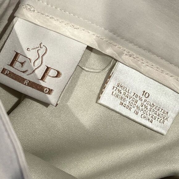 EP Pro Golf Skort Skirt w Built in Shorts Athletic Khaki Women’s size 10 - Picture 3 of 10